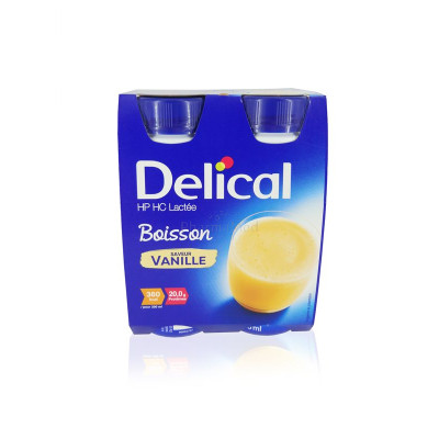Delical HP/HC (4x200ml) - Delical HP/HC vanille ..............(4x200ml)
