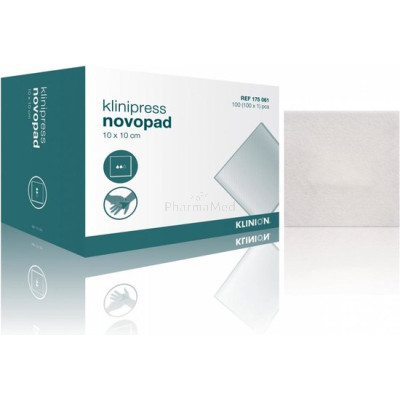 Niet-klevende kompressen ST NOVOPAD 10x10cm – 100x1 stuk