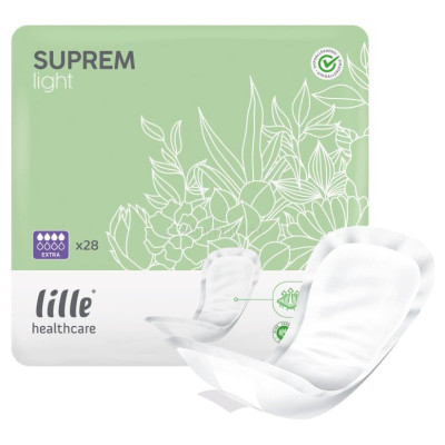 Couche anatomique Lille SUPREM light - EXTRA 4 gouttes - 10x28pc