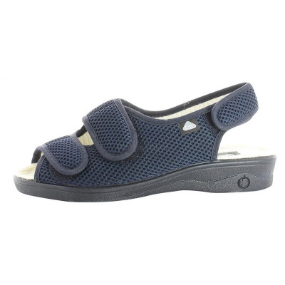 Pantoufles été Diane bleu marine - Taille 37