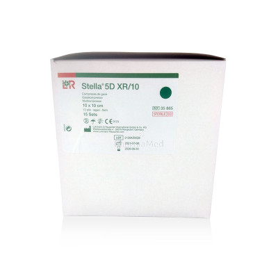Compresses gaze ST 5D XR/10 12plis 10x10cm - 15sets