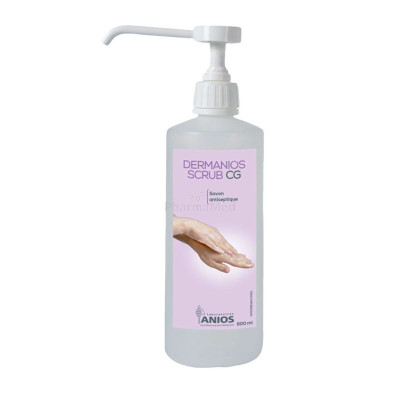 DERMANIOS SCRUB 4% antisept. moussant (500ml) - DERMANIOS SCRUB 4% antisept. moussant (500ml)
