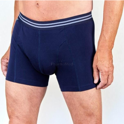 Boxer pertes légères ENTUSIA - Bleu - Medium - 1pc
