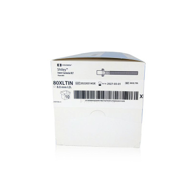 Canule trachéo XLT extra lognues 8.0mm 100mm - 10pc