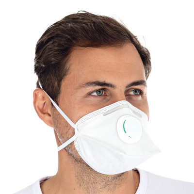 Maskers FFP3 plooibaar + uitlaat ......(20st)