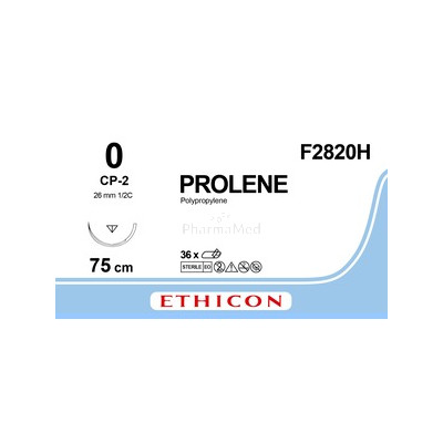 PROLENE F2820H USP0 blue CP-2 75cm - 36fils