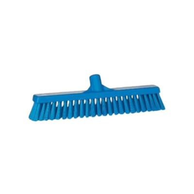 Balai de sol VIKAN doux/dur 40/cm bleu  (1pc)