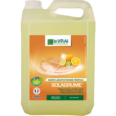 LE VRAI BIO MENAGE détergent SOLAGRUME - 5L