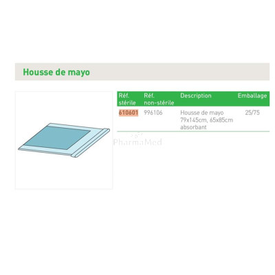 Housse de Mayo - champ opératoire ...(3x25pc)