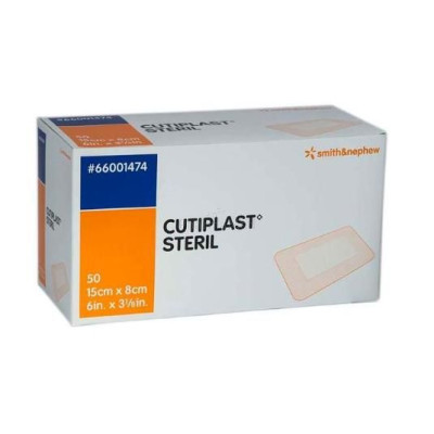 CUTIPLAST pansement stérile - 1474 - 15x8cm - 50pc