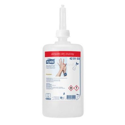 TORK gel hydroalcoolique biocide - 1L
