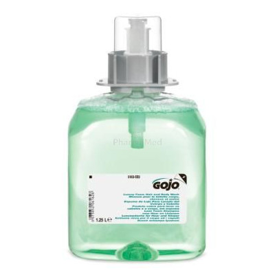 GOFO FMX Luxur savon mousse éco - mains/corps/cheveux - 3x1250ml