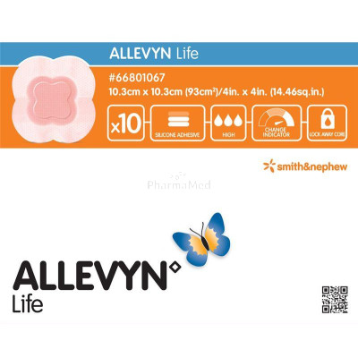 ALLEVYN LIFE NON-BORDER - 5.5x5.5cm - 10pc