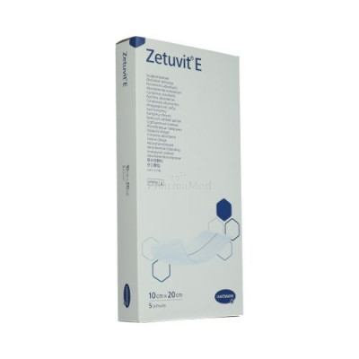 Compresses absorb. non-stériles ZETUVIT E - 10X20cm - 5pc