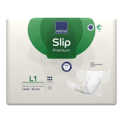 ABENA SLIP Premium change complet - L1 - 2500ml/6G - 26pc