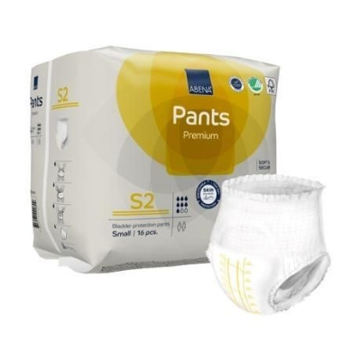 ABENA Pants Premium - S2 - 1900ml/6g - 16pc