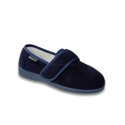 Pantoufles ADONIS diabétique marine - Taille 45