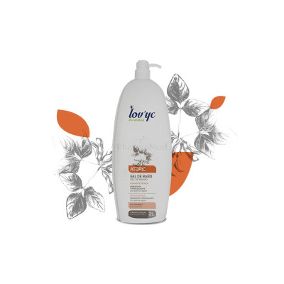 LOV'YC Gel douche - atopic peaux sensibles - 2L + pompe