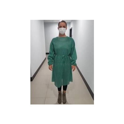 Blouse/tablier PP OEKO-TEX 50gr vert - 1pc