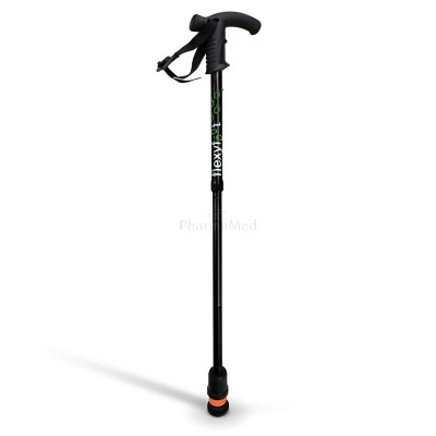 Canne pliable FLEXYFOOT - Derby noire