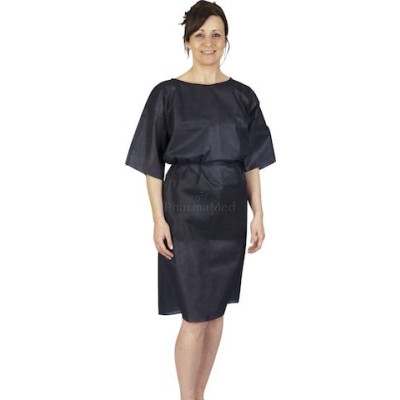 Chemise d'opéré 1,10m bleu nuit opaque(100pc)
