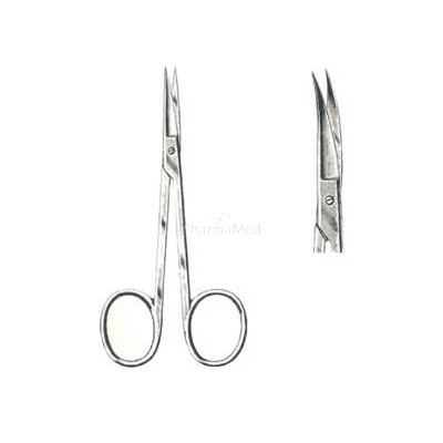 Ciseaux IRIS courbe (iridectomie) 11cm - 1 paire