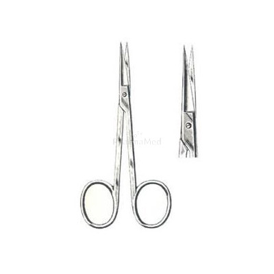 Ciseaux IRIS droit pointu (iridectomie) 11cm - 1 paire
