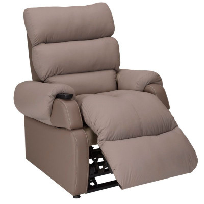 Fauteuil releveur COCOON1, 2 moteurs, L:50cm et P45/55cm - taupe