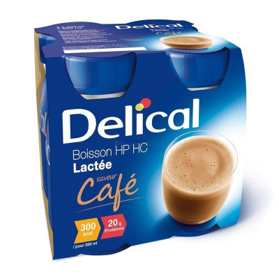 Delical HP/HC (4x200ml) - Delical HP/HC café..................(4x200ml)