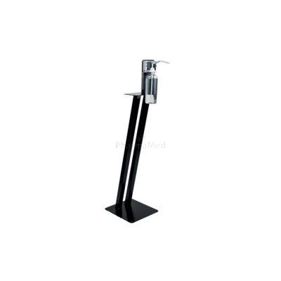 Support totem pour flacon pompe ALU