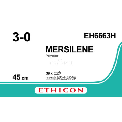 MERSILENE 3/0 EH6663H 45cm - 3 fils