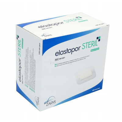 ELASTOPOR Stérile pansement post-op ZARYS - 5x7,2cm - 100pc