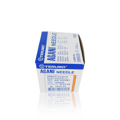 Aiguilles TERUMO Agani - 25G1    (0,50x25mm) - 100pc