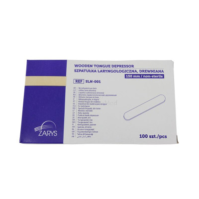 Abaisse langue bois non stérile adulte - 100pc
