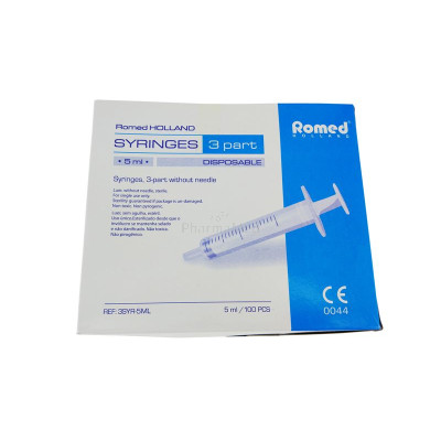 Seringues ROMED 5ml - 100 pièces