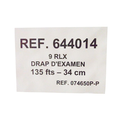 Drap d'examen DEX-EVI - 2pl - blanc - 50cmx46m - 1 rouleau --- Plus disponible, alternative 27535