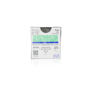 DACLON 3/0 metric 1 | 75cm 3/8 16mm /12fils