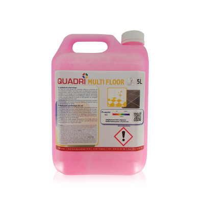 QUADRI MULTI FLOOR ROSE nettoyant sol délicat - 5L