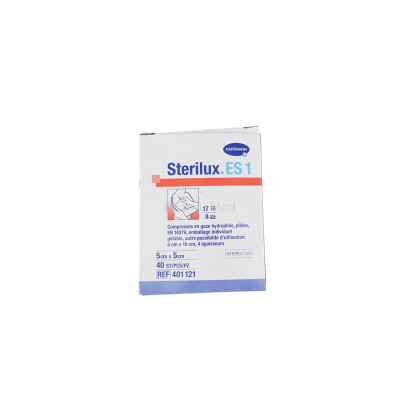 Compresses gaze Stériles STERILUX - 5x5cm - 40x1pc