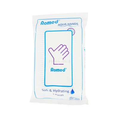 Gants de toilette jetables humides ROMED(8pc)