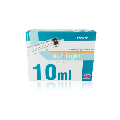 Seringues RAYS 10ml Luer Lock - 100pc