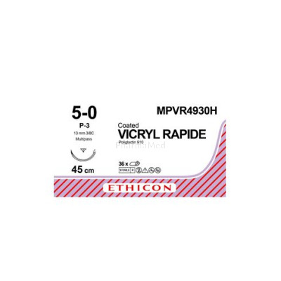 VICRYL RAPID 5/0 MPVR4930H 13mm 45cm P-3 MP - 36draden
