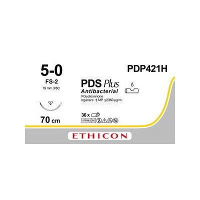 ETICON PDS+ II 5/0 PDP421H FS-2 3/8 /36fils