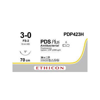 ETICON PDS+ II 3/0 PDP423H FS-2 3/8  (36fils)