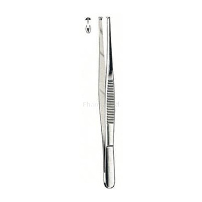 Pince multi-griffes à dissection 1x2 dents 14cm - 1 pince