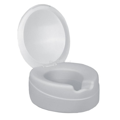 Réhausse wc souple mousse + couvercle - 1pc