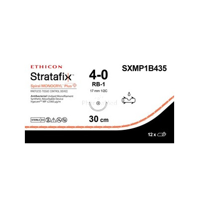STRATAFIX 4/0 SXMP1B435 30cm xRB-1 - 12draden