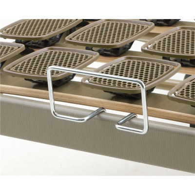 Cale matelas chromé TEMPUR 2 pers. éléctrique