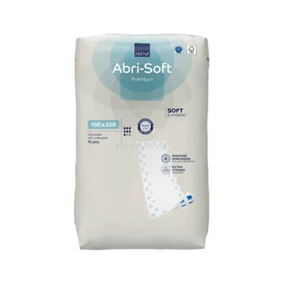 Alèse ABRI Soft Premium 3300ml 100x220cm - 10pc