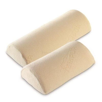 Coussin TEMPUR Universel - housse velours crème 50x20x10cm - 1pc
